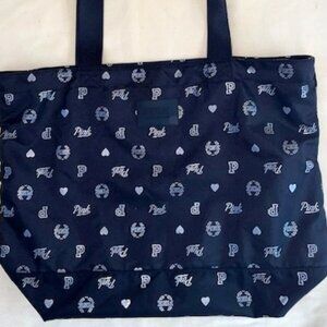 PINK | by Victoria's Secret Black & Silver Tote Bag